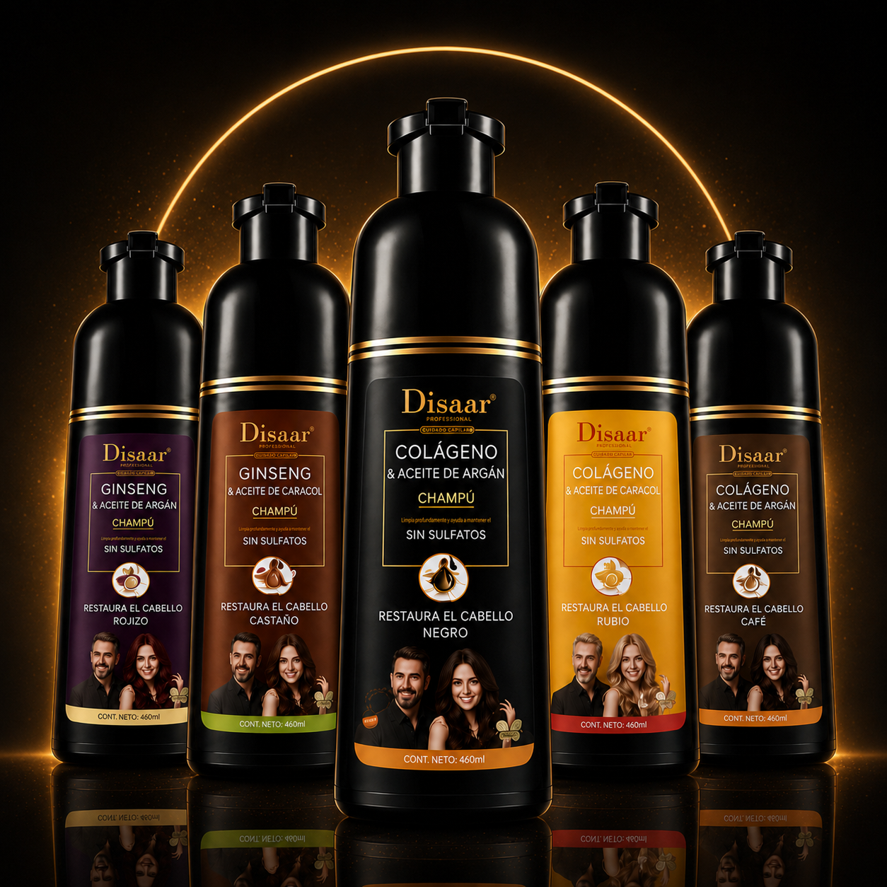 SHAMPOO ANTI CANAS DISSAR: DEVUÉLVELE VIDA Y COLOR A TU CABELLO