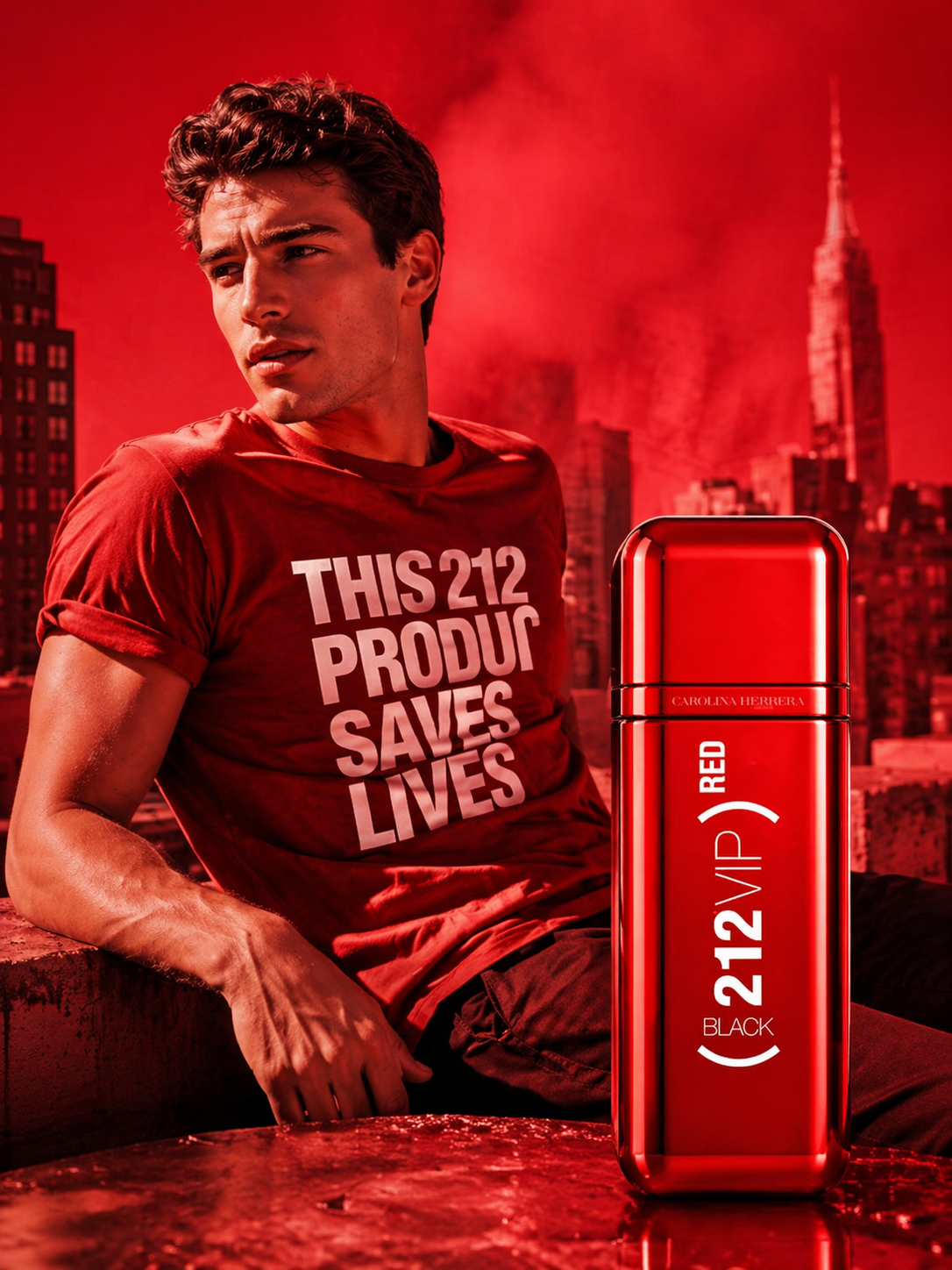 212 VIP Black Red Carolina Herrera