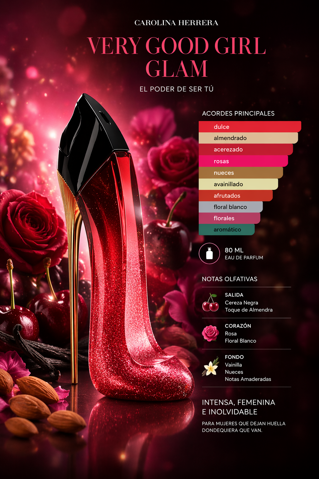 Very Good Girl Glam 80ML – El secreto para oler irresistible todo el día