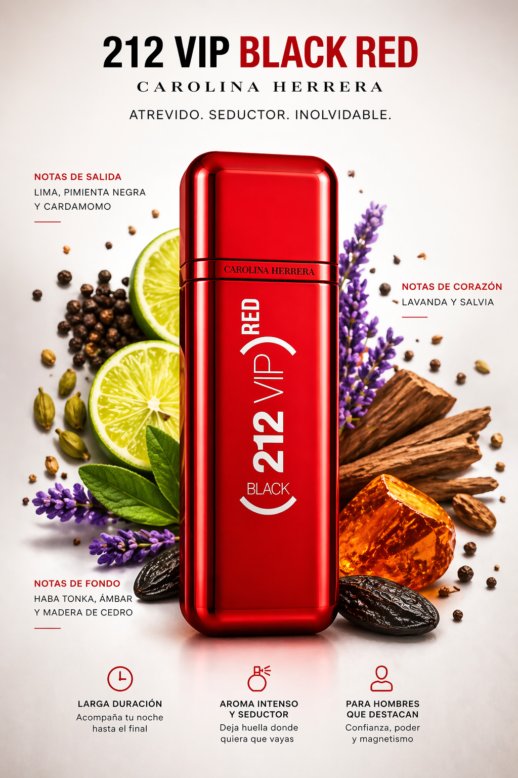 212 VIP Black Red Carolina Herrera