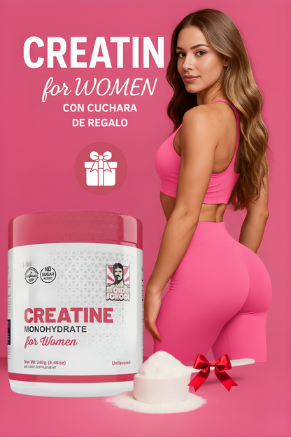 CREATINE WOMAN - GLUTEOS MAS GRANDES EN 30 DIAS 🍑