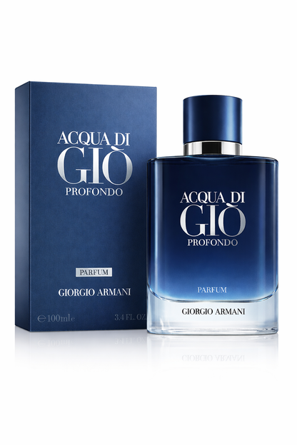 ACQUA DI GIÒ PROFONDO: EL PODER DEL MAR Y LA SOFISTICACIÓN MASCULINA
