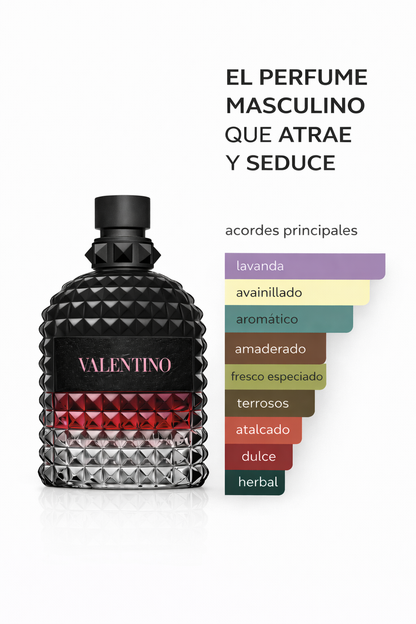 Valentino Born in Roma Intense Uomo 100ML – Elegancia intensa que deja huella