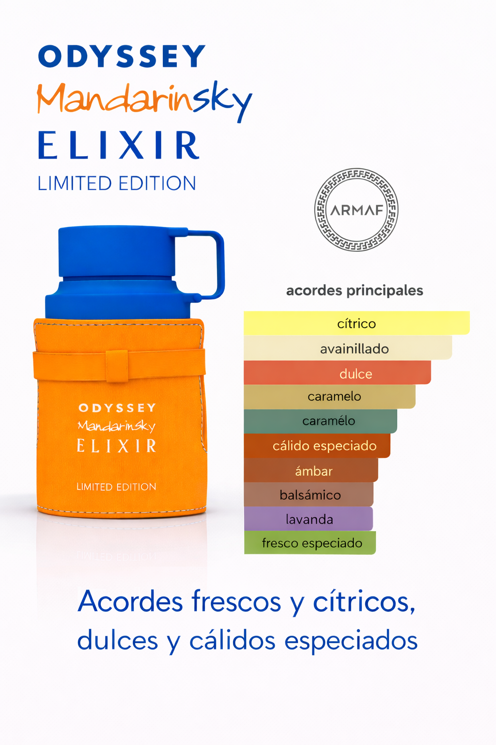 Odyssey Mandarin Elixir 100ML – Frescura adictiva que se hace notar