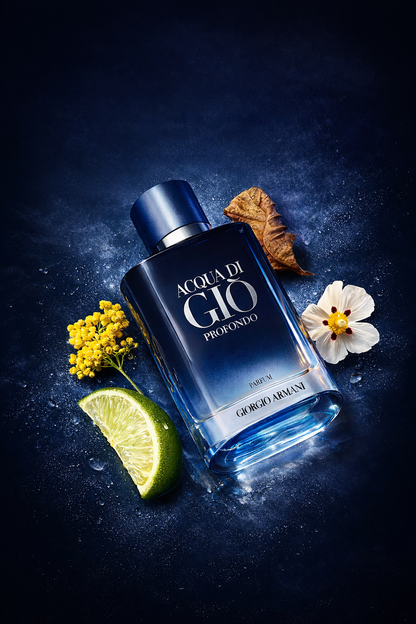 ACQUA DI GIÒ PROFONDO: EL PODER DEL MAR Y LA SOFISTICACIÓN MASCULINA