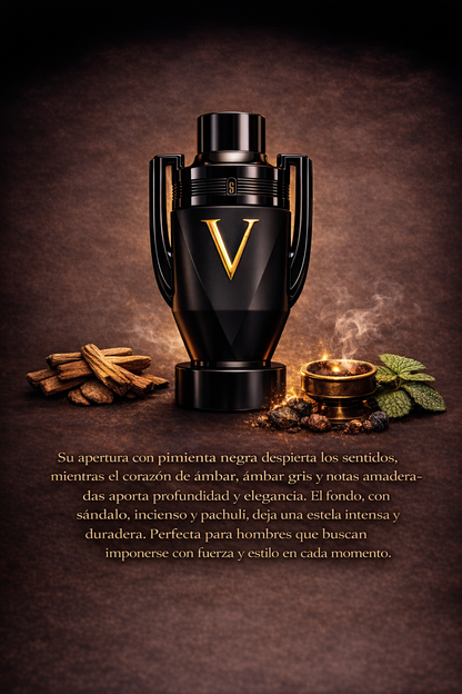 INVICTUS: EL AROMA DEL HOMBRE IMPARABLE 100ml