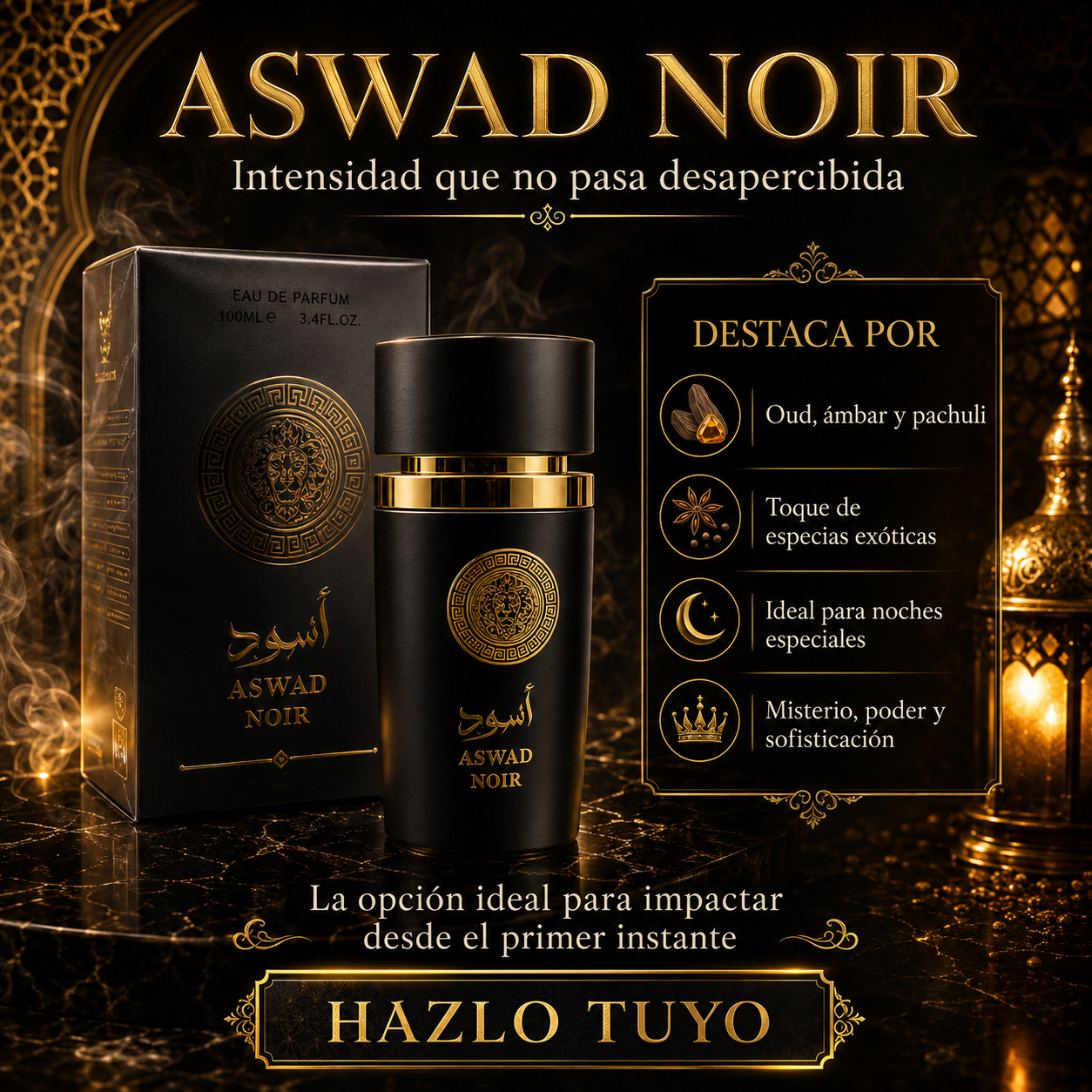 Tres Aromas Exclusivos, Una Presencia Inolvidable