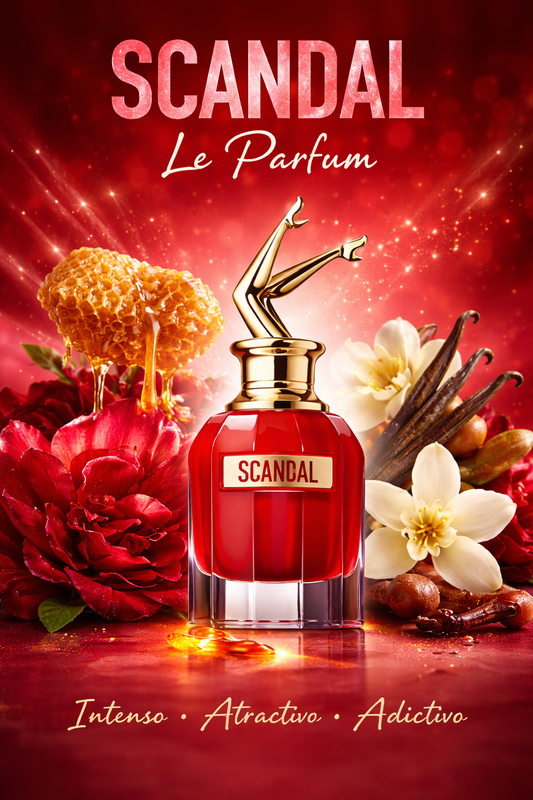 Scandal Le Parfum | Perfume Femenino Intenso, Atrevido y Escandalosamente Seductor 100ml