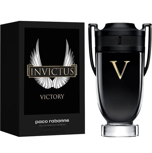 Paco Rabanne Invictus Victory 200ml EDP con detalle en la caja, no afecta nada el perfume